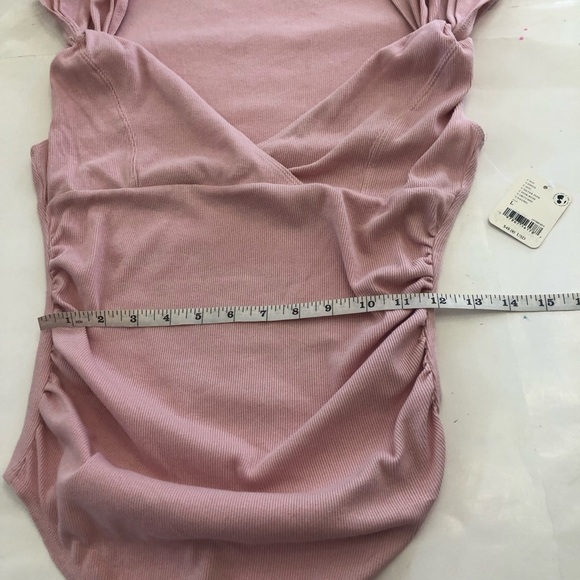Free People Intimately FP Another Love Bodysuit in Silver Pink Size L - Picture 12 of 15